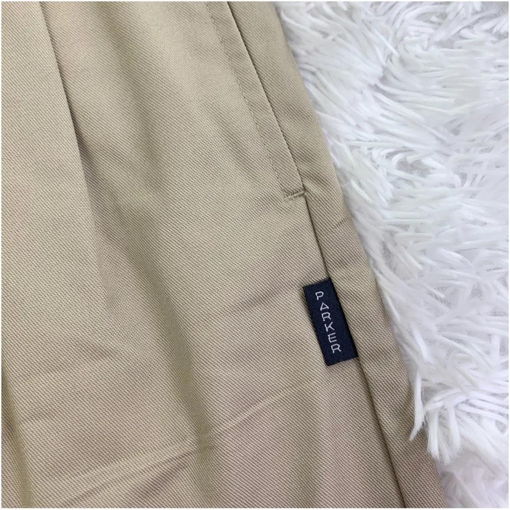 Parker NWT boy's‎ pleated front Khaki Chinos in tan